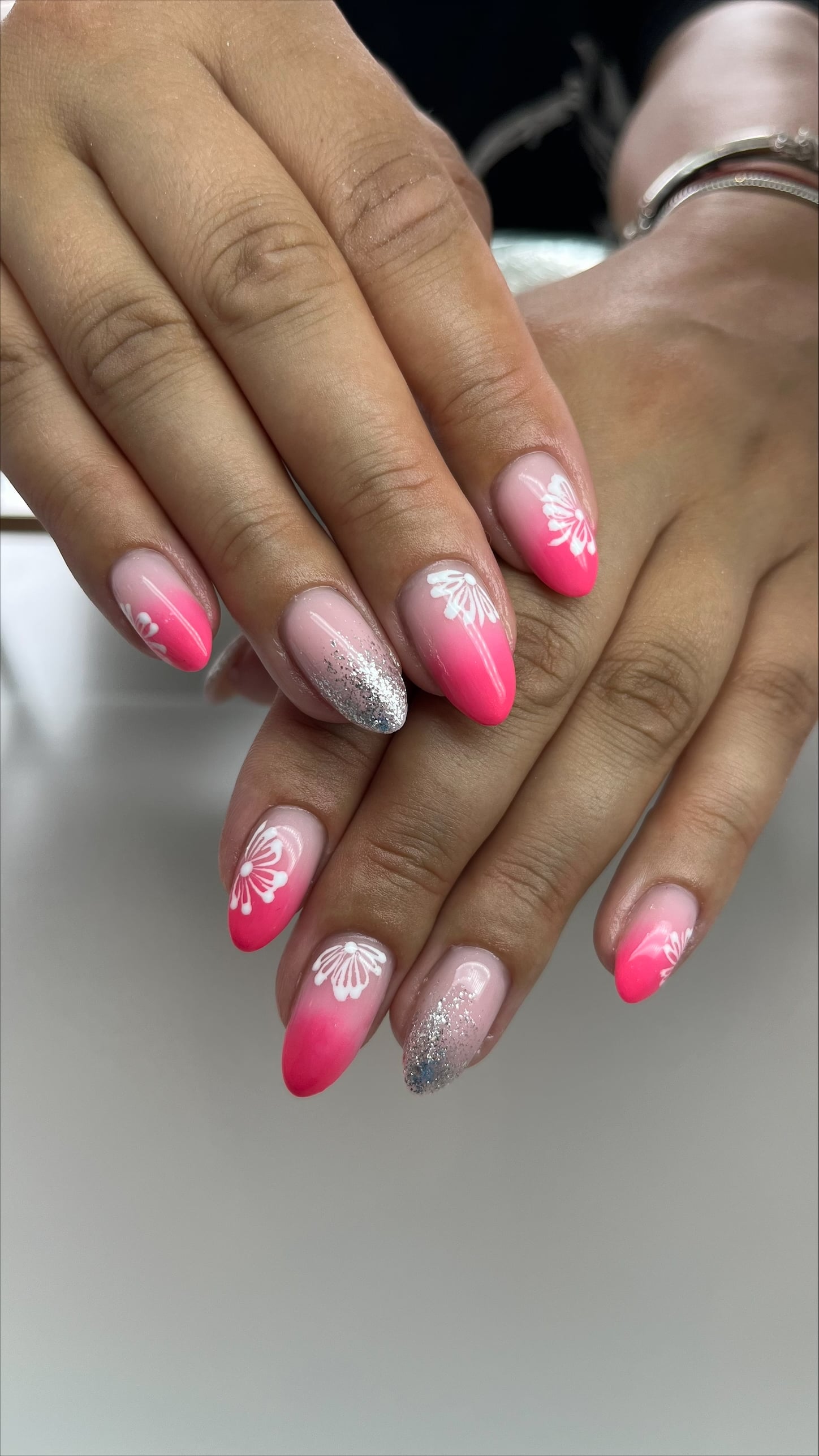 BIAB & gel toes example 3 at Salon One Belfast