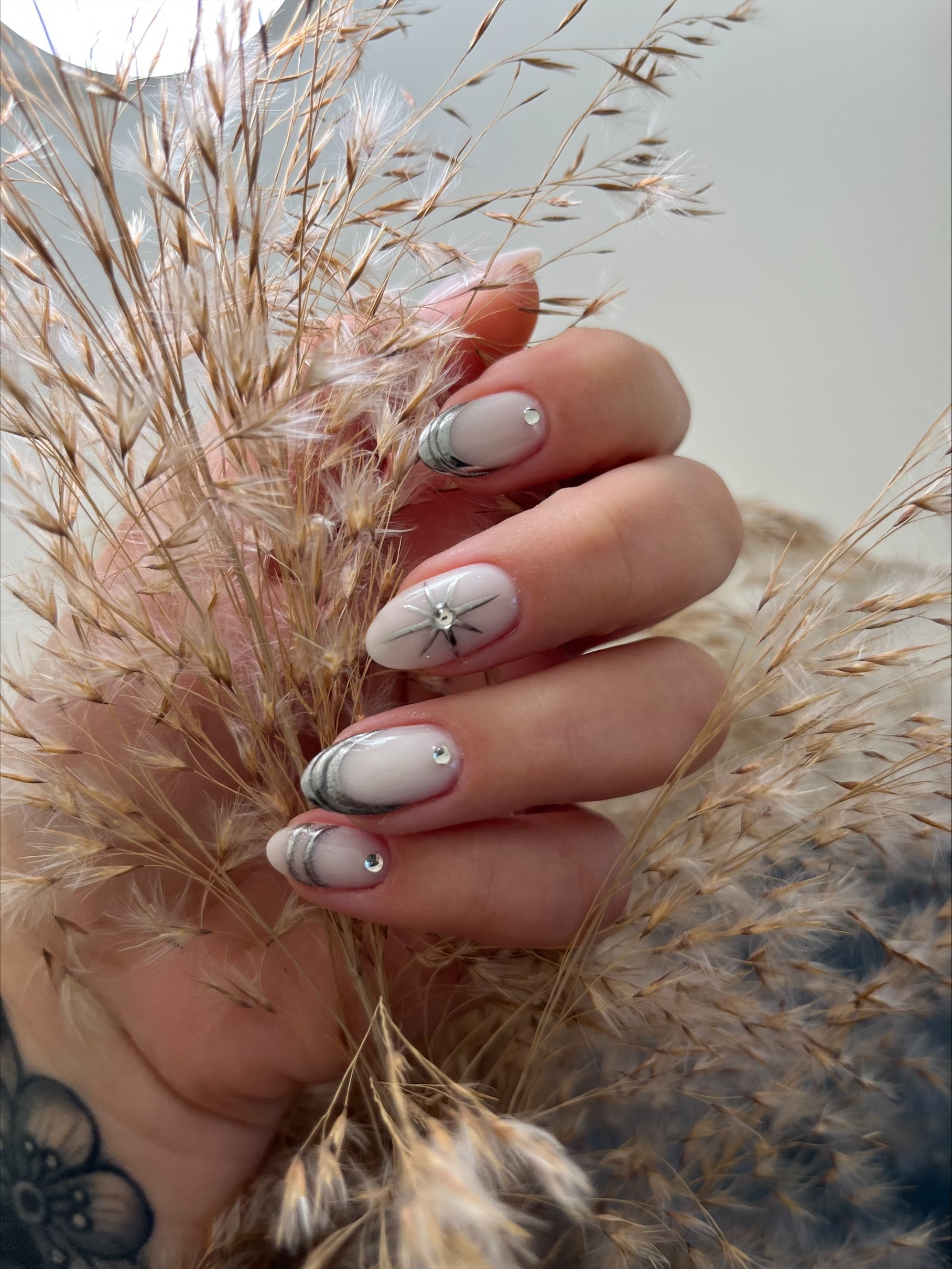 Hard gel infills example 2 at Salon One Belfast